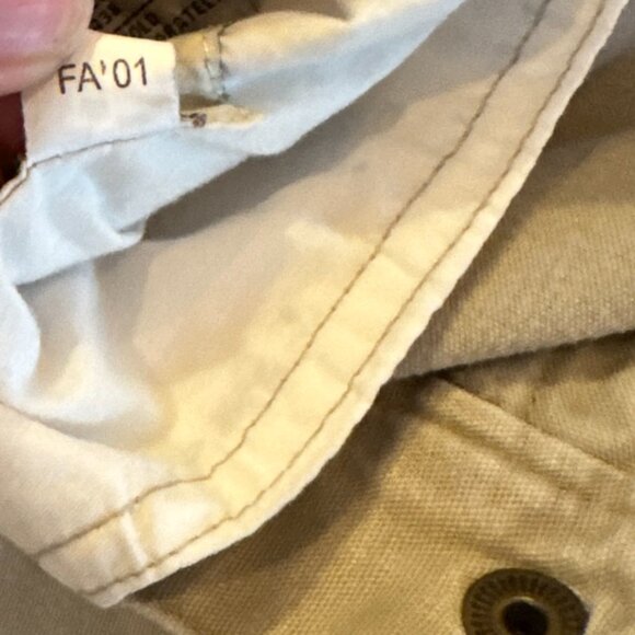 VTG Royal Robbins Mens 44x32 Cargo Pants Double Knee Utility Outdoor Khaki - Picture 8 of 8